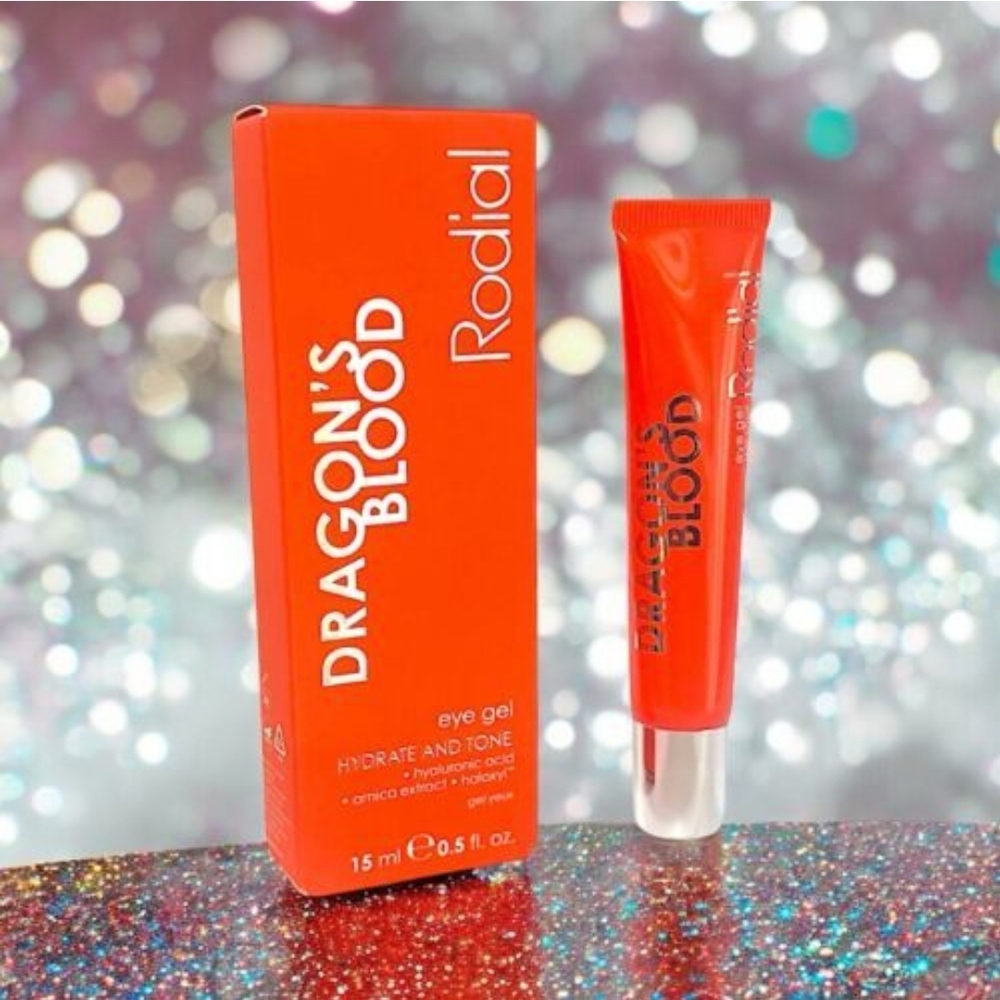 Rodial Dragon's Blood Eye Gel - Vibrant Red. NEW UNOPENED 15ml